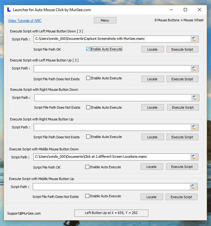 Mouse Shortcut to Launch Auto Mouse Click Script | Automate Windows ...